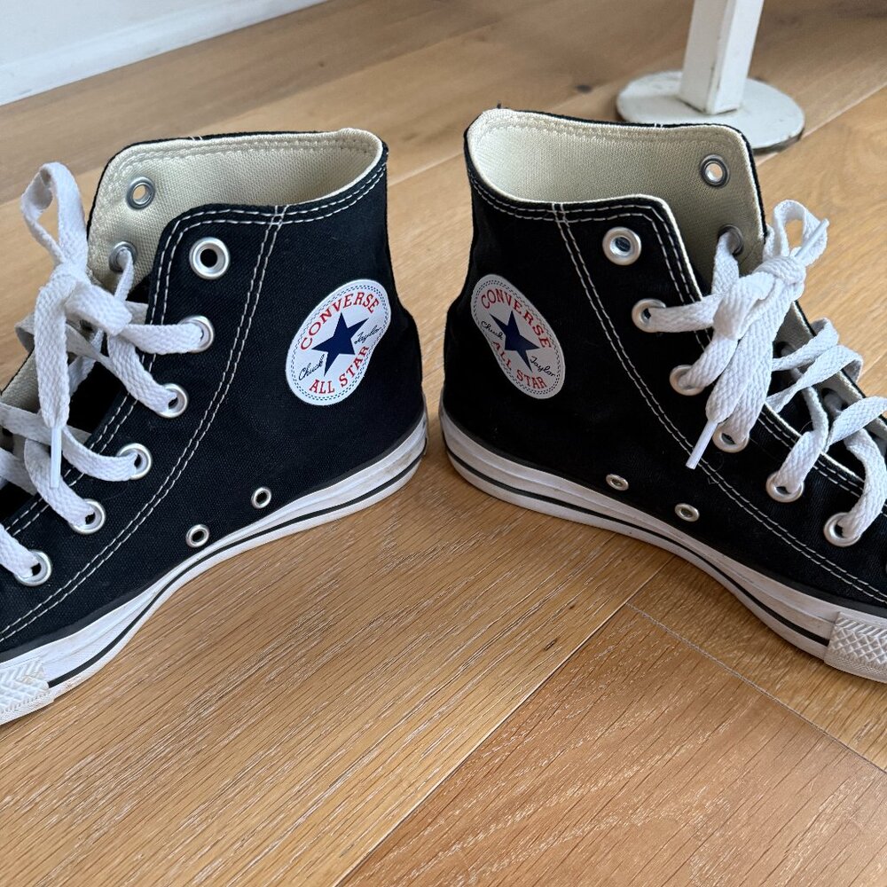 Converse Chuck Taylor All-Star High Top Sneakers Black Size M5/W7